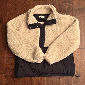 Lou & Grey Fleece Sherpa Pull Over